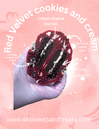 Red Velvet Cookies And Cream